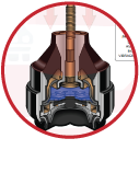 Soporte hidráulico para motor