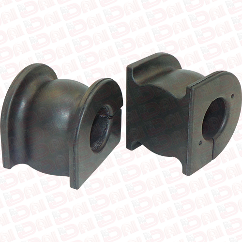 JUEGO DE GOMAS PARA BARRA ESTABILIZADORA FRONTAL IZQ. Y DER. OEM 51306-SDA-A03, 51306-S3V-A00, 51306-S0X-A01 Y 51306-S0X-A02